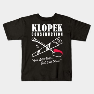 Klopek Construction - (Darks) Kids T-Shirt